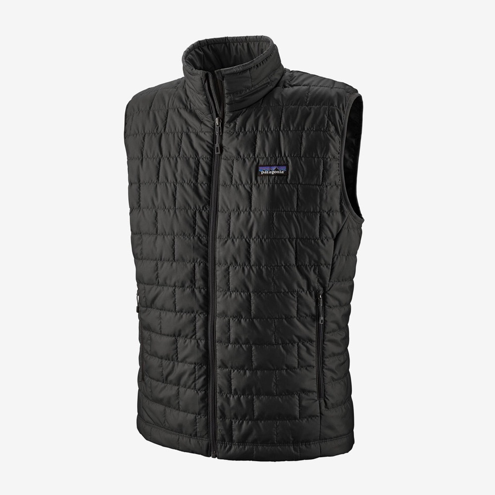 Men's PATAGONIA Nano Puff Vest-Large L-Black